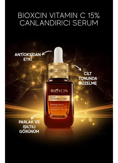 Skin Expert Ester Vitamin C %15 Canlandırıcı Serum 30 ml