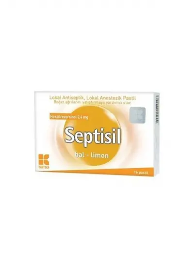 Septisil Bal - Limon 16 Pastil