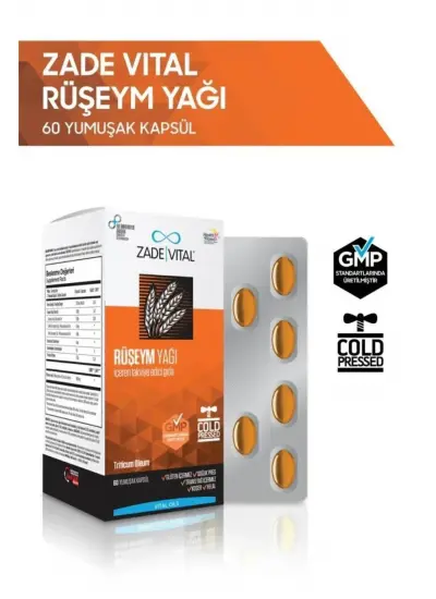 Ruşeym Yağı 500 Mg 60 Kapsül