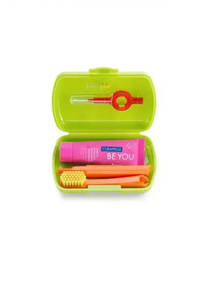 CS Travel Set (5460 Fırça + Be You Diş Macunu + Arayüz Fırçası 0.7MM + 0.9MM)