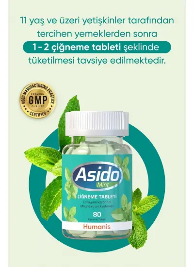 Mint 80 Çiğneme Tableti