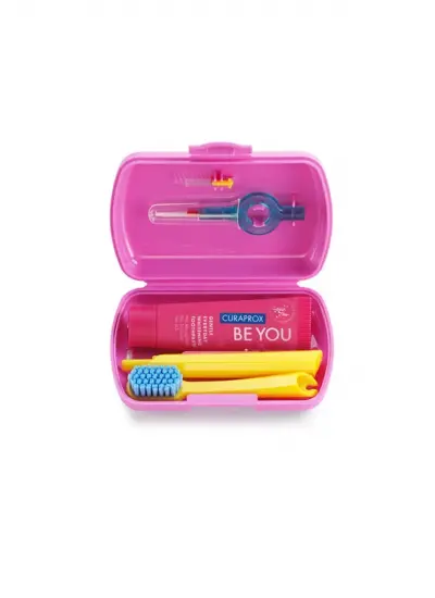 CS Travel Set (5460 Fırça + Be You Diş Macunu + Arayüz Fırçası 0.7MM + 0.9MM)