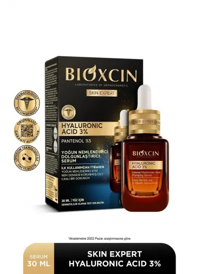 Hyaluronic Acid Yoğun Nemlendirici Dolgunlaştırıcı Serum - Hyaluronic Acid %3 Panthenol %5 Lipozomal