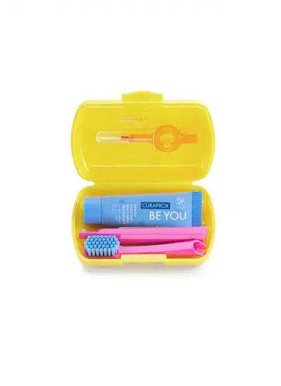 CS Travel Set (5460 Fırça + Be You Diş Macunu + Arayüz Fırçası 0.7MM + 0.9MM)