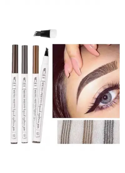 Microblading Etkili Kalıcı Kaş Kalemi KılTekniği