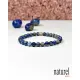 Naturel Tılsım Doğal Taş Lapis Lazuli 6 Mm Unisex Bileklik - Kadın Bileklik - Erkek Bileklik