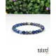 Naturel Tılsım Doğal Taş Lapis Lazuli 6 Mm Unisex Bileklik - Kadın Bileklik - Erkek Bileklik