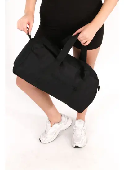 Unisex Günlük Kullanım El Kol Ve Omuzda Taşınabilir Spor Seyahat Fitness Çantası Gym Bag