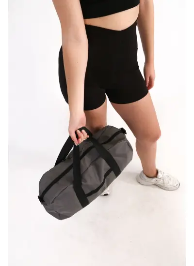 Unisex Günlük Kullanım El Kol Ve Omuzda Taşınabilir Spor Seyahat Fitness Çantası Gym Bag