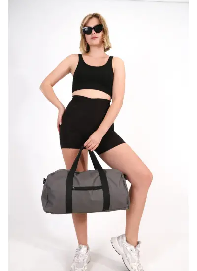 Unisex Günlük Kullanım El Kol Ve Omuzda Taşınabilir Spor Seyahat Fitness Çantası Gym Bag