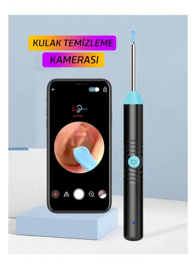 Kulak Temizleme Aracı Kaşık Hd Kamera Aracı Usb Tipi C Soket Win & Android