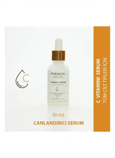 C vitamini Serumu, %5 Ascorbyl Tetraisopalmitate, aydınlatıcı, ton eşitleyici serum Yeni Formül