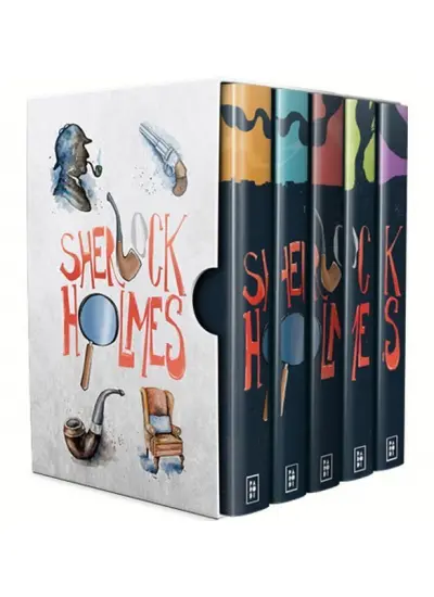 Sherlock Holmes Serisi Kutulu Set - 5 Kitap Takım  (4022)