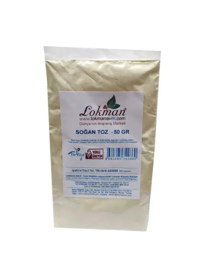 Soğan Toz 50 Gr Paket