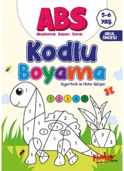 ABS 5-6  Yaş Kodlu Boyama  (4022)