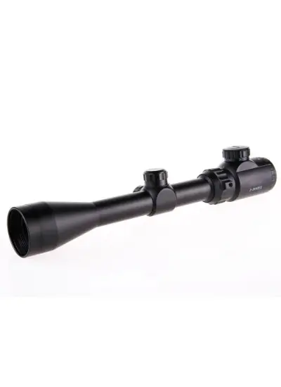 3-9x40 Zoomlu Çıft Işıklı Av Tüfeği Dürbünü  Montaj Kelepçeli