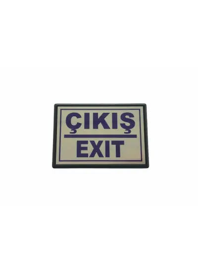 Cemax Yönlendirme Küçük Çıkış (Exit) 10X7 cm