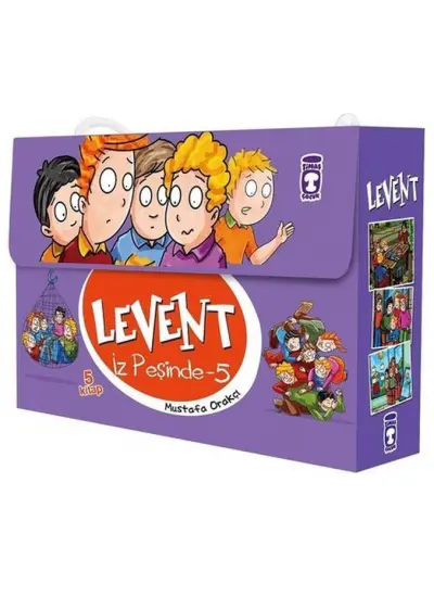 Levent İz Peşinde 5 Set (5 Kitap)  (4022)