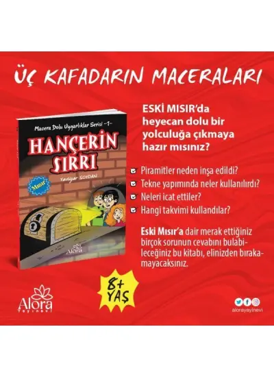 Macera Dolu Uygarlıklar - 1 Hançerin Sırrı - Mısır  (4022)