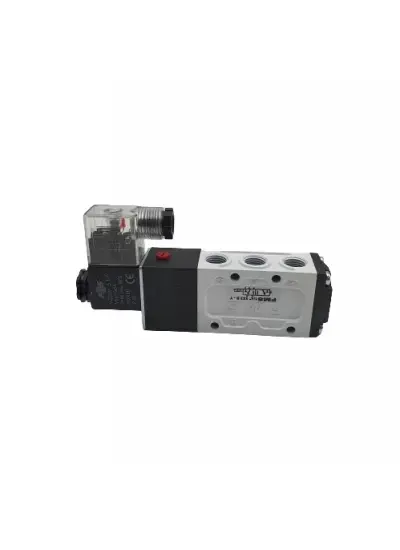 1/4 inç 5/2 BY 12V / 24V / 110V / 220V PNÖMATİK VALF