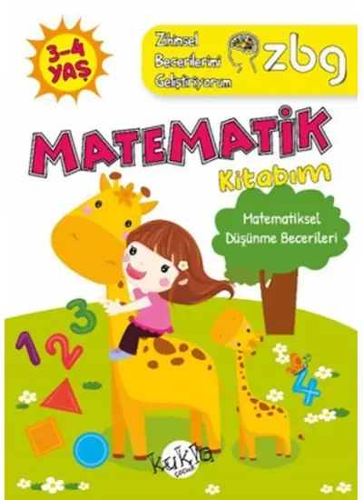 ZBG 3-4 Yaş Matematik Kitabım  (4022)