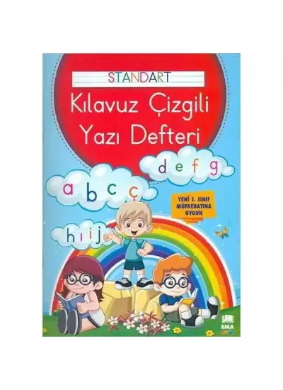 Renkli Standart Çizgili Yazı Defteri A4 Ebat  (4022)