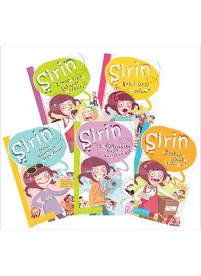 Şirin İş Başında - 01 Set (5 Kitap Takım)  (4022)