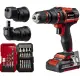 Einhell TE-CD 18/45 3X Lİ-i +22 (1x2,0 Ah) Akülü Vidalama Set