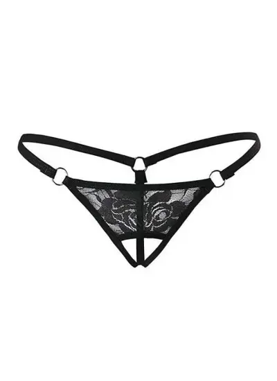 Dantelli Özel Bölgesi Açık G-String