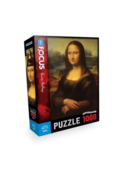 Blue Focus Puzzle Mona Lisa 1000 Parça  (4022)