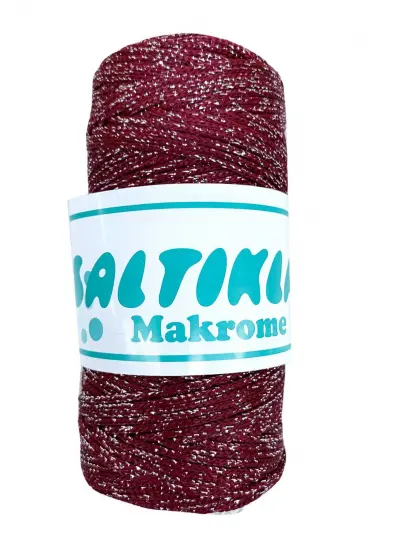 1 Adet Polyester Simli Makrome İpi SG-1560