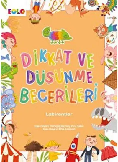 Dikkat ve Düşünme Becerileri - Labirentler  (4022)