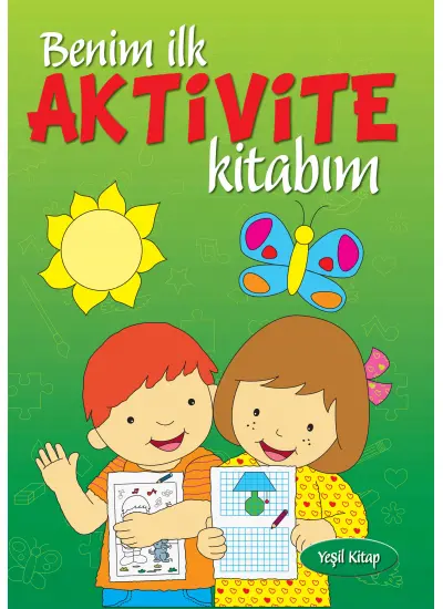 Benim İlk Aktivite Kitabım (Yeşil)  (4022)