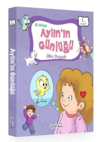 1. Sınıf Aylin’in Günlüğü Serisi - 10 Kitaplık Set  (4022)