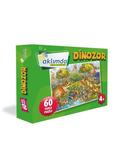 60 Parça Puzzle Dinozor  (4022)