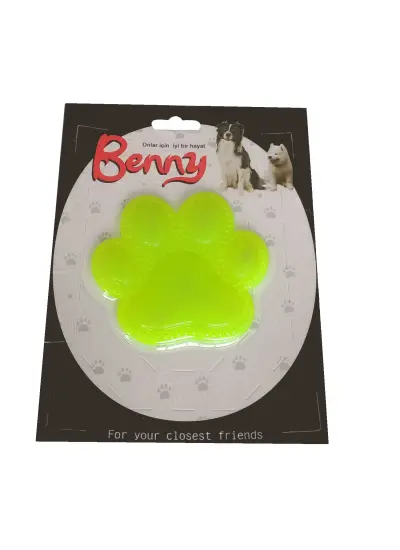 Benny Köpek Oyuncağı Pati 9,5 x 9 cm Sarı