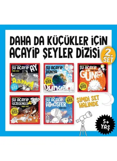 Daha Da Küçükler İcin Acayip Seyler Seti 2 (5 Kitap)  (4022)