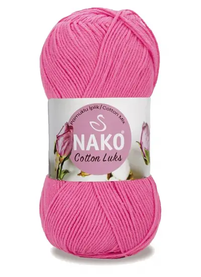 5 Adet Cotton Lüks Yelek Tunik Kazak Bluz Hırka İpi Yünü Koyu Pembe 97550