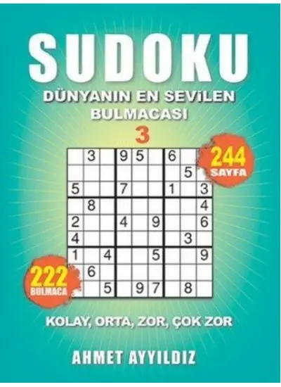 Sudoku Dünyanın En Sevilen Bulmacası 3  (4022)