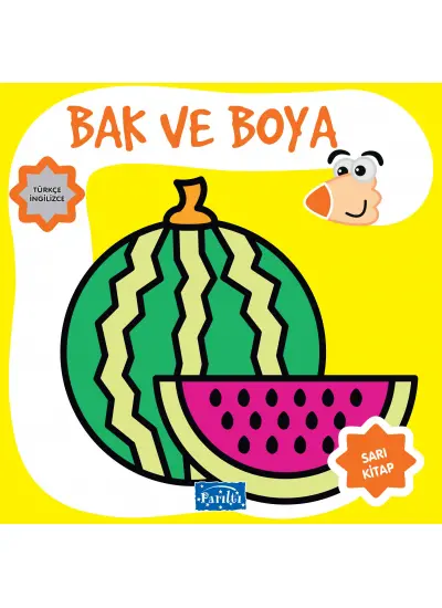 Bak ve Boya Sarı Kitap  (4022)