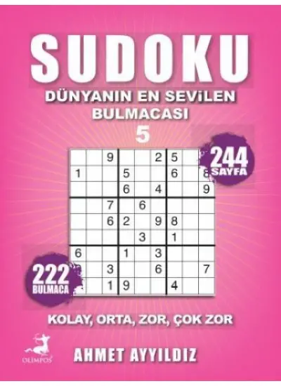 Sudoku Dünyanın En Sevilen Bulmacası 5  (4022)