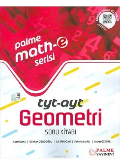 Palme TYT AYT Geometri Soru Kitabı Math-e Serisi (Yeni)  (4022)