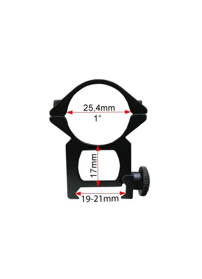 Çift Vidalı 22 Mm  Dürbün Montaj Ayağı