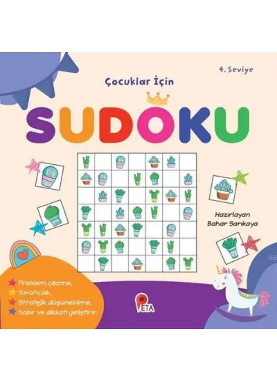 Çocuklar İçin Sudoku 4. Seviye  (4022)