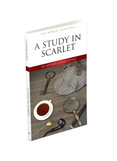 A Study İn Scarlet - İngilizce Klasik Roman  (4022)