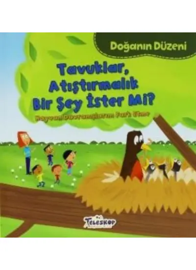 Doğanın Düzeni Tavuklar Atıştırmalık Bir Şey İster Mi  (4022)