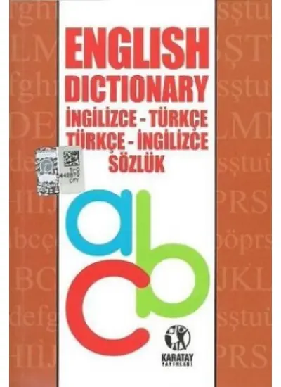 English Dictionary İngilizce-Türkçe Türkçe-İngilizce Sözlük (Cep Boy)  (4022)