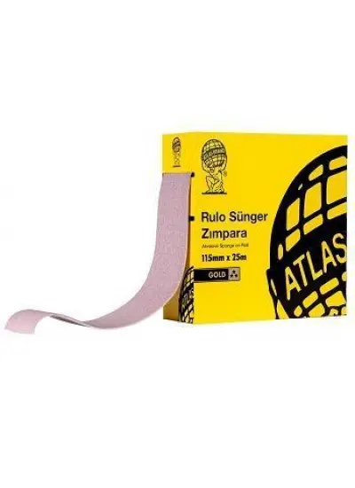 Atlas Gold 180 Kum Sünger Zımpara 115 mm 1 Metre