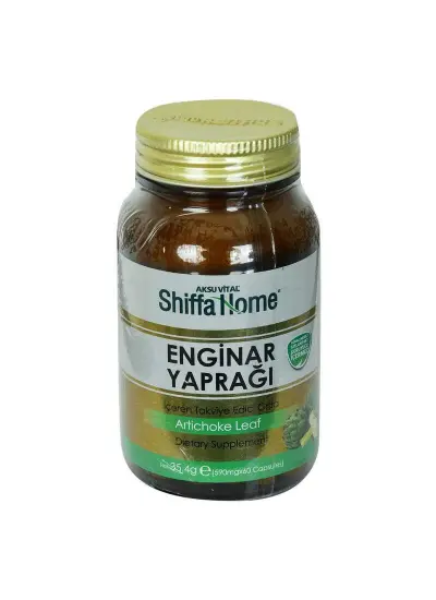 Shiffa Home Enginar Yaprağı Diyet Takviyesi 590 Mg x 60 Kapsül