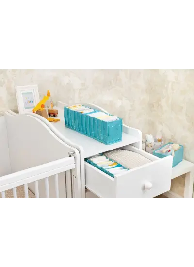 Baby Akordiyon Organizer Çekmece Düzenleyici Small (yeşil) - 04102